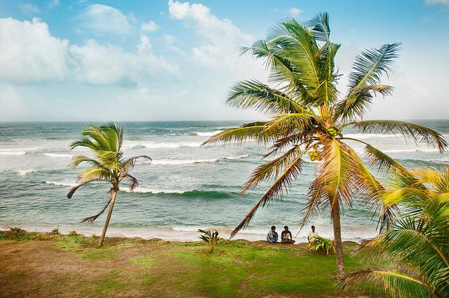 Sri Lanka im Indischen Ozean
