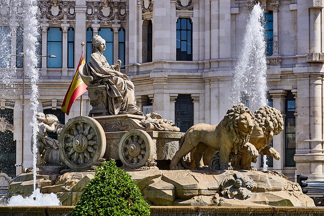 Statue in Madrid