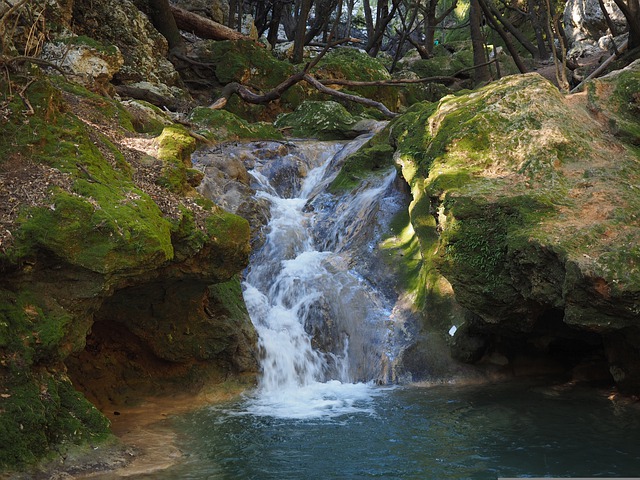 Salt des Freu auf Mallorca, Wasserfall